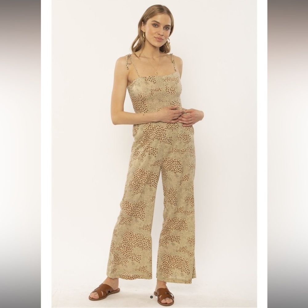 Mina Leopard Jumpsuit